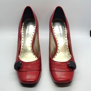 Gianni Bini Red Stylish Pumps